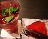 プロント風☆超簡単☆ベリーのドリンク作り方5写真