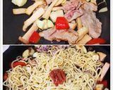 夏★食欲Up❣さっぱり梅塩焼きそば作り方2写真