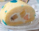 夏だ、海だよ！カルピスロールケーキ作り方47写真
