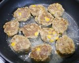 簡単！とうもろこしハンバーグ作り方2写真