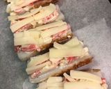 竹輪ボートのカニカマチーズ焼き作り方4写真