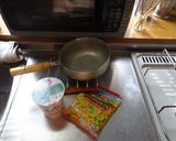 最速のミックスベジタブルのチリトマト麺作り方1写真