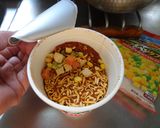 最速のミックスベジタブルのチリトマト麺作り方4写真