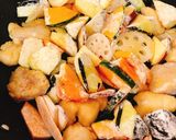 タラとささみと野菜の甘酢あん作り方5写真