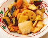 タラとささみと野菜の甘酢あん作り方7写真
