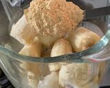 豆乳きなこバナナフローズンスムージー作り方5写真