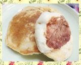 バナナとジュースの米粉スフレパンケーキ♪作り方7写真