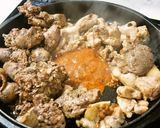 止まらない♪鶏ももと鶏レバーの辛味噌焼き作り方9写真