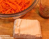 水切り豆腐とにんじんの中華風サラダ作り方1写真