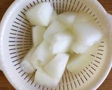 つるりん冬瓜の煮物作り方1写真