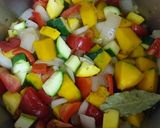 夏野菜ラタトゥイユオレンジマスタード作り方3写真