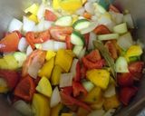 夏野菜ラタトゥイユオレンジマスタード作り方4写真