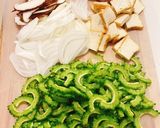 夏に食べたい！ゴーヤそうめんチャンプルー作り方1写真