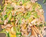 夏に食べたい！ゴーヤそうめんチャンプルー作り方5写真