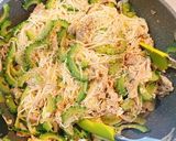 夏に食べたい！ゴーヤそうめんチャンプルー作り方6写真