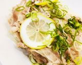 豚バラもやしの塩レモン蒸し作り方2写真