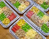 ダイス柄のちらし寿司弁当作り方7写真
