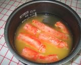 冷凍かにの炊き込みご飯作り方2写真