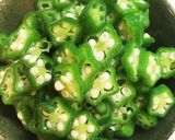 夏バテ解消☆オクラと豚ロース薄切りお浸し作り方1写真