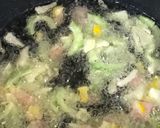 ゴーヤとベーコンのかき揚げ作り方5写真