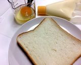 フレンチトースト風☆マヨエッグトースト作り方1写真