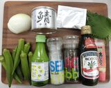 【糖質制限】さっぱり！青しそ鯖缶パスタ作り方1写真