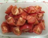 夏の定番♪簡単美味しい♪トマトのもずく酢作り方2写真