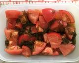 夏の定番♪簡単美味しい♪トマトのもずく酢作り方3写真