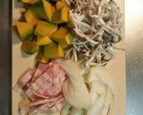 さらに簡単！もち麦の豆乳リゾット☆作り方1写真