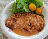 トンカツアレンジ✿アメリケーヌソース作り方1写真
