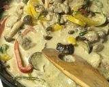 我が家の野菜いっぱいグリーンカレー作り方6写真
