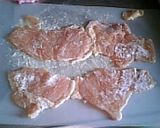 鶏の野菜ロール　ケチャップ焼作り方4写真