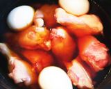 炊飯器で手羽元と卵の煮物作り方2写真