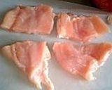 鶏の野菜ロール　ケチャップ焼作り方2写真