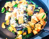 簡単おかず☆なすとエビのすりゴマ炒め作り方5写真