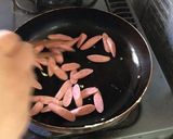簡単！我が家のお袋の味！ウインナーソテー作り方8写真
