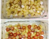 ミニトマトとじゃが芋のコンソメチーズ焼き作り方4写真