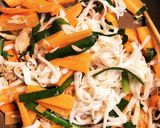 ソーミンチャンプルー風こんにゃくうどん作り方8写真