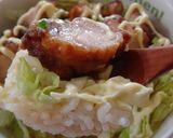 マヨレモン♥唐揚げ丼作り方3写真