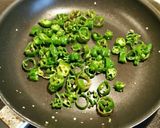 甘辛ししとうひじきの炒め物作り方2写真