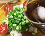夏バテ解消☆オクラと豚ロース薄切りお浸し作り方5写真