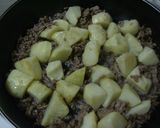 じゃがいもとひき肉の春雨炒め作り方3写真