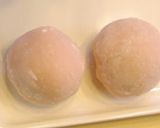 いちご大福♪白玉粉をレンジにかけるだけ！作り方6写真