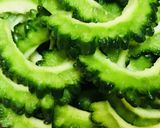 野菜ミックス＋の鶏肉ゴーヤーチャンプル作り方1写真