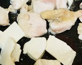 野菜ミックス＋の鶏肉ゴーヤーチャンプル作り方2写真