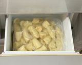 豆乳きなこバナナフローズンスムージー作り方3写真