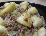 じゃがいもとひき肉の春雨炒め作り方5写真