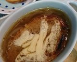 オニオングラタンスープとしらすバケット作り方3写真