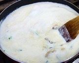 椎茸と舞茸のクリームパスタ作り方6写真