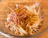 もやしとツナのカレーナムル作り方2写真